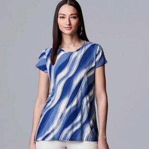 💕5/$18 NWT Womens Vera Wang Top Sz. Small